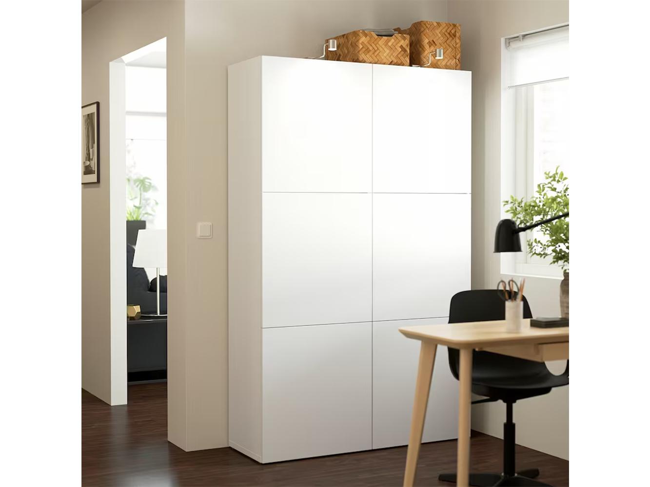 Стеллаж Беста 215 white ИКЕА (IKEA) изображение товара