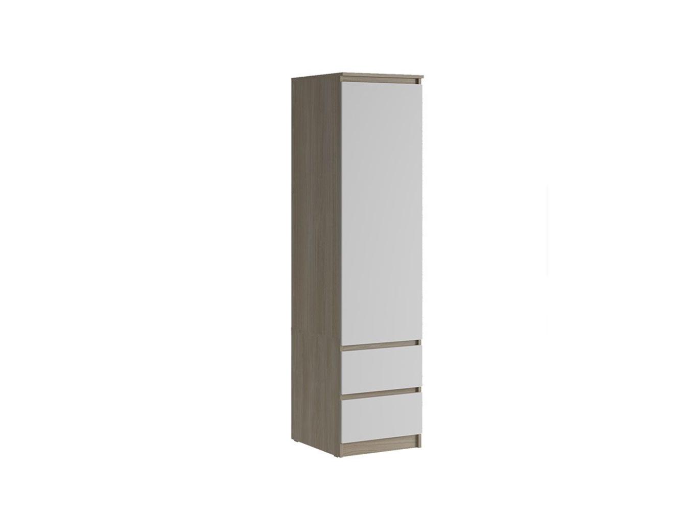 Распашной шкаф Мальм 316 oak white ИКЕА (IKEA) изображение товара